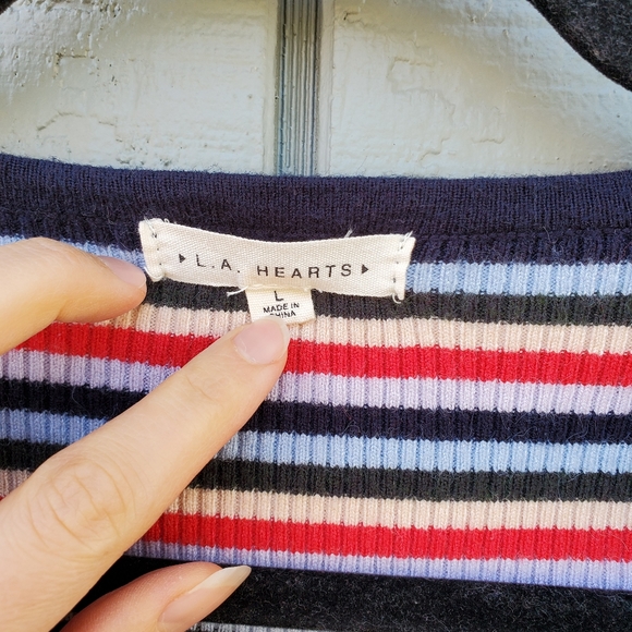 PacSun Cropped Wrap Sweater - Picture 2 of 7